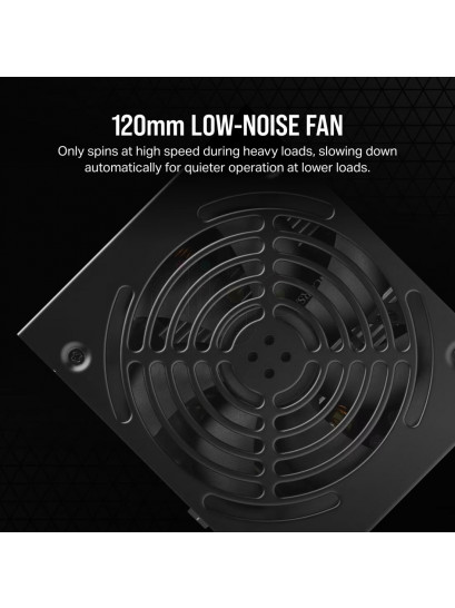 ספק כוח למחשב CORASIR 650W עוצמתי ויעיל למחשב יציב