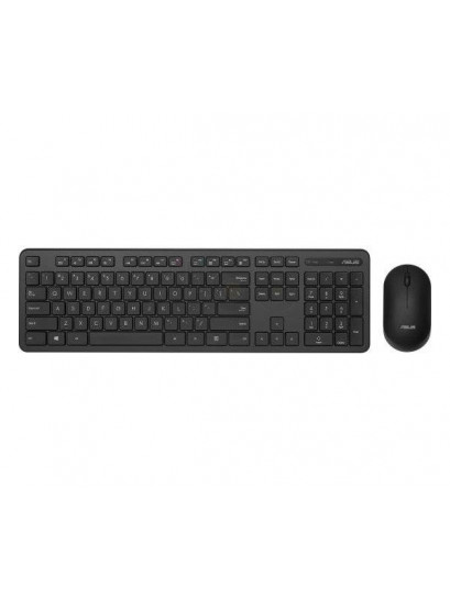 סט מקלדת ועכבר אלחוטי ASUS CW100 | נוחות מרבית ב-3 שפות (עברית, אנגלית, ערבית)