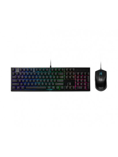 סט גיימינג Cooler Master MS111 | מקלדת סמי מכאנית RGB + עכבר אופטי