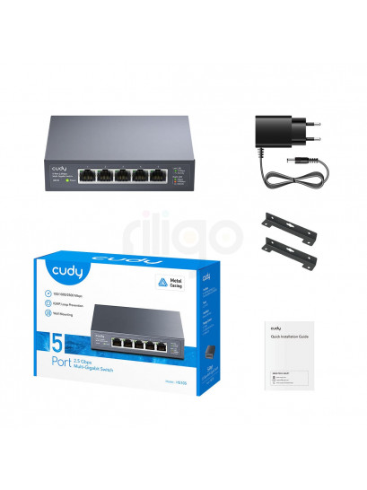 מתג רשת Cudy - חווית גיימינג וסטרימינג ב-2.5Gbps