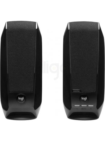 רמקולים Logitech S150 USB סטריאו | סאונד צלול ואיכותי למחשב
