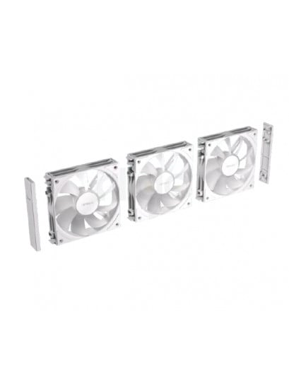 מאווררי ARGB ANTEC C120 לבנים 120 מ"מ - שלישיית מאווררים עוצמתיים למארז