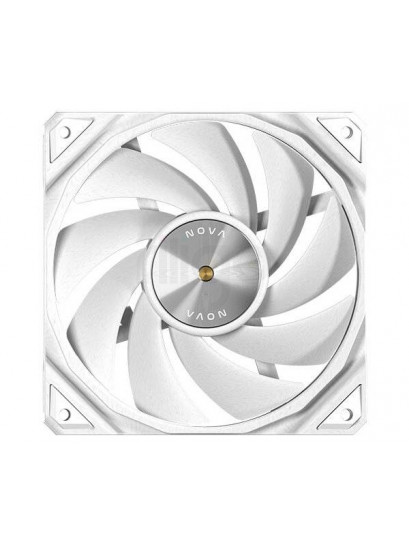 מאוורר למארז Antec Nova 120mm לבן | שקט ויעיל עם בקר מהירות מובנה