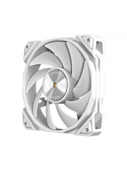 מאוורר למארז Antec Nova 120mm לבן | שקט ויעיל עם בקר מהירות מובנה
