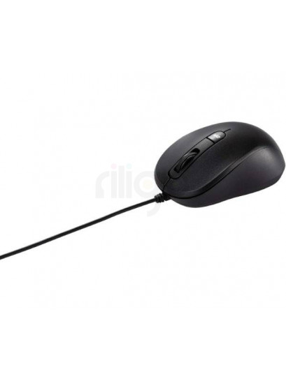 עכבר חוטי ASUS MU101C Black – דיוק אופטי 3200DPI לחווית ניווט חלקה