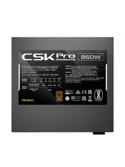ספק כוח למחשב ANTEC- עוצמה יציבה ATX3.1 Ready עם יעילות ברונזה ו-5 שנות אחריות