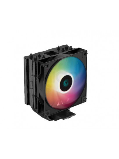 DeepCool AG400 Black ARGB | קירור אוויר למעבד עוצמתי 220W TDP | מאורר שקט 120mm