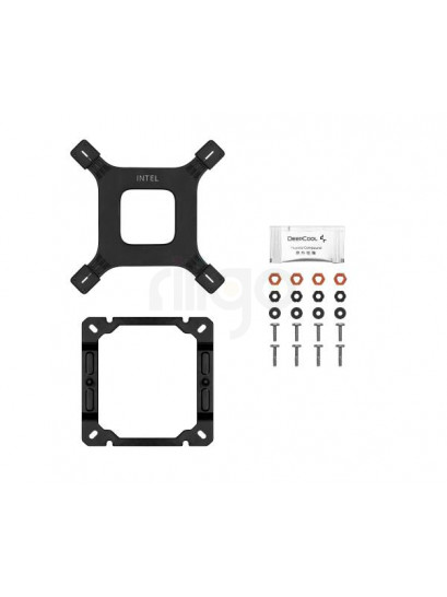 DeepCool AG400 Black ARGB | קירור אוויר למעבד עוצמתי 220W TDP | מאורר שקט 120mm