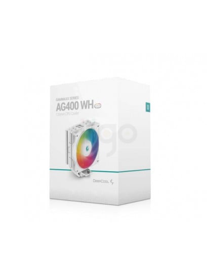 DeepCool AG400 White RGB | קירור אוויר למעבד עוצמתי - תמיכה ב-220W TDP
