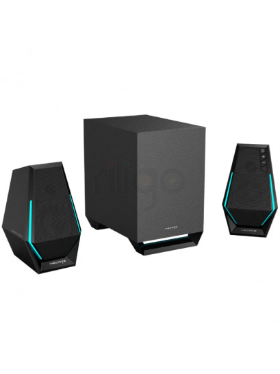 רמקולי גיימינג Edifier MAX - צליל היקפי 2.1 ותאורת RGB סוחפת