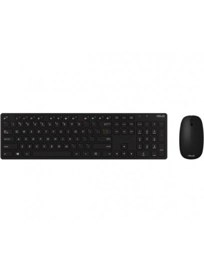 סט אלחוטי ASUS W5000 Copilot Black | מקלדת ועכבר אלחוטיים אופטיים 1600 DPI