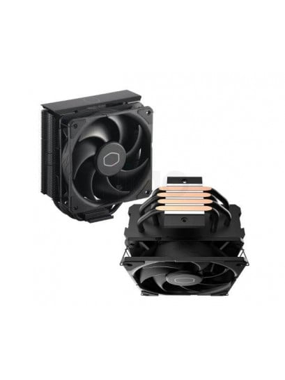 Cooler Master 212 Black | מאוורר קירור למעבד עוצמתי 210W TDP | תאימות AMD/Intel