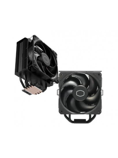 Cooler Master 212 Black | מאוורר קירור למעבד עוצמתי 210W TDP | תאימות AMD/Intel