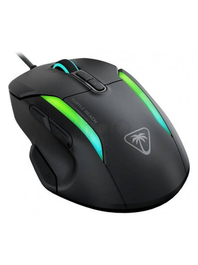 Turtle Beach KONE II RGB: עכבר גיימינג שחור עם חיישן Owl-Eye מדויק במיוחד