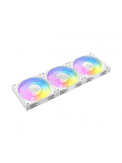 מאוורר למארז ANTEC Connect C120 Reverse ARGB לבן - חבילת 3 X 120 מ"מ | שקט ויעיל - ANTEC