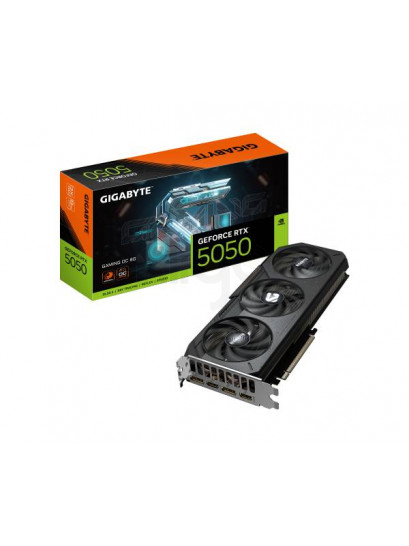 כרטיס מסך Gigabyte GeForce RTX 5050 Gaming OC 8GB | חווית גיימינג מהירה וחלקה