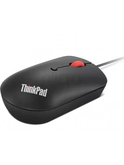 עכבר חוטי Lenovo ThinkPad USB-C | קומפקטי, מדויק, אחריות שנה