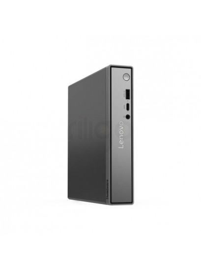מחשב נייח Lenovo ThinkCentre neo 50q Gen 5 שחור עם חיבורי USB ו-Type-C קדמיים