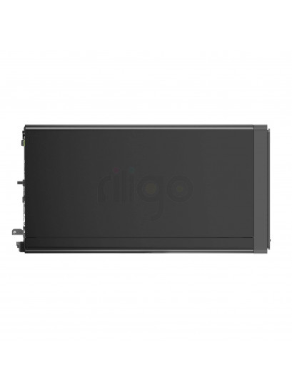מחשב נייח Lenovo ThinkCentre neo 50t Gen 5 שחור עם כונן אופטי ויציאות USB קדמיות