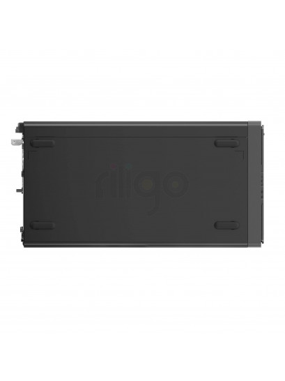 מחשב נייח Lenovo ThinkCentre neo 50t Gen 5 שחור עם כונן אופטי ויציאות USB קדמיות