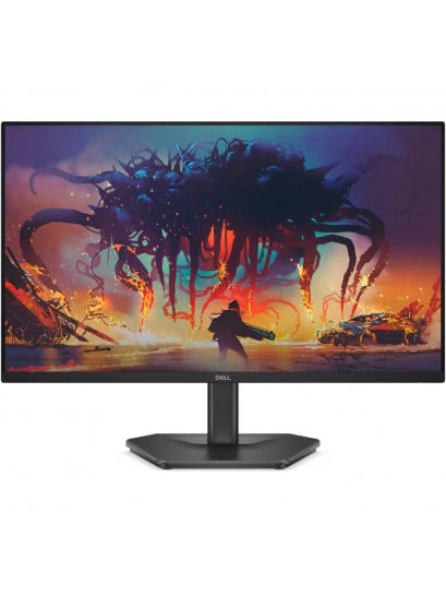 מסך גיימינג Dell SE2425HG שחור עם תמונה צבעונית של משחק