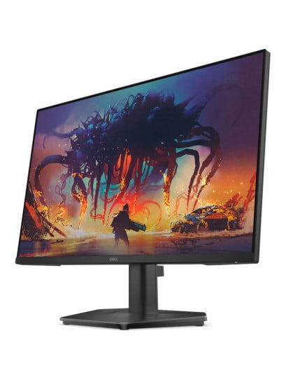 מסך גיימינג Dell SE2425HG שחור עם תמונה צבעונית של משחק