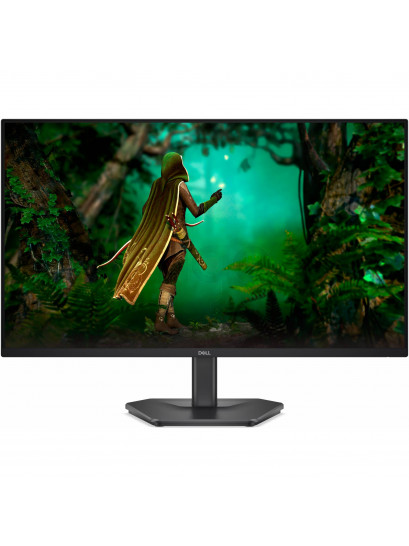 מסך מחשב Dell SE2725HG שחור, מבט מהצד עם מעמד