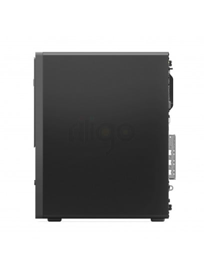 מחשב נייח Lenovo ThinkCentre neo 50t Gen 5 שחור עם כונן אופטי וחיבורי USB קדמיים