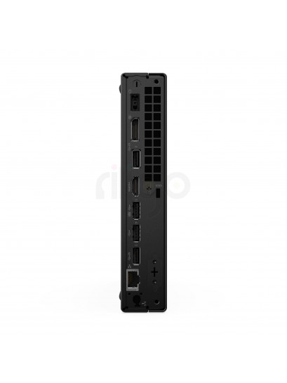 מחשב נייח זעיר Lenovo ThinkCentre neo 50Q Gen 5 שחור עם חיבורי USB ו-Type-C קדמיים