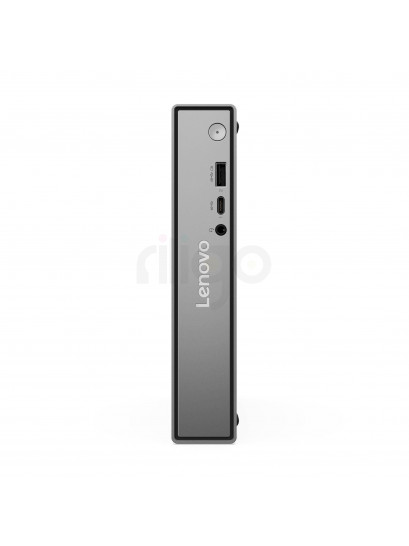 מחשב נייח זעיר Lenovo ThinkCentre neo 50Q Gen 5 שחור עם חיבורי USB ו-Type-C קדמיים