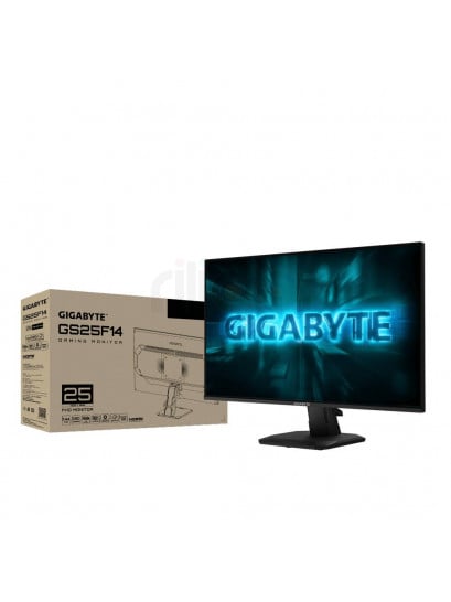 מסך מחשב Gigabyte GS25F14 24.5 אינץ' | מסך גיימינג 144Hz פאנל Super Speed IPS 1ms