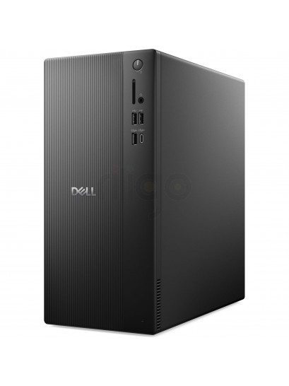 מחשב נייח Dell QVT1260 שחור עם חיבורי USB קדמיים