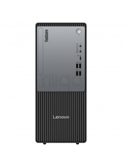 מחשב נייח Lenovo ThinkCentre neo 30t Gen 5 שחור עם חיבורי USB קדמיים