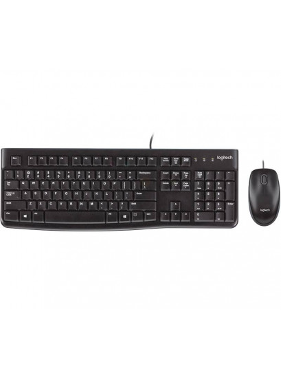 סט מקלדת ועכבר חוטי Logitech MK120 – חווית עבודה נוחה ומדויקת | Logitech