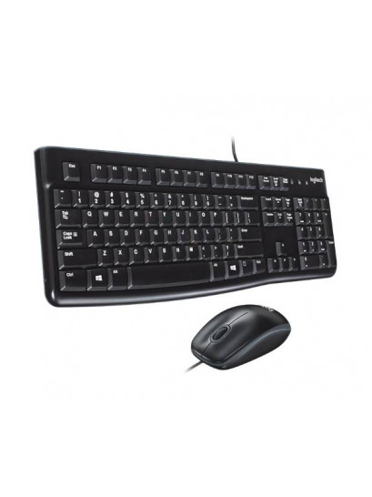 סט מקלדת ועכבר חוטי Logitech MK120 – חווית עבודה נוחה ומדויקת | Logitech