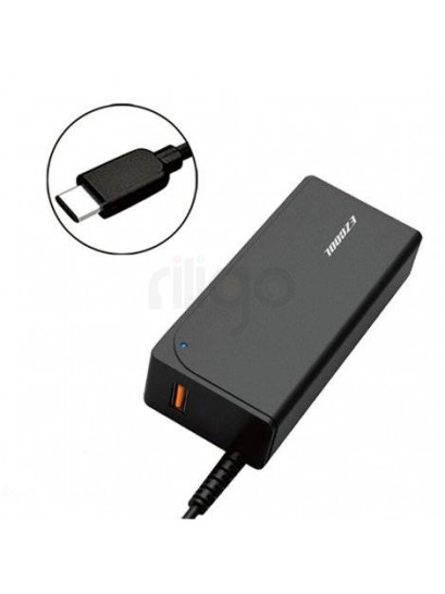 ספק כח אוניברסלי usb Type-C 65W | מטען למחשב נייד מהיר ורב-תכליתי