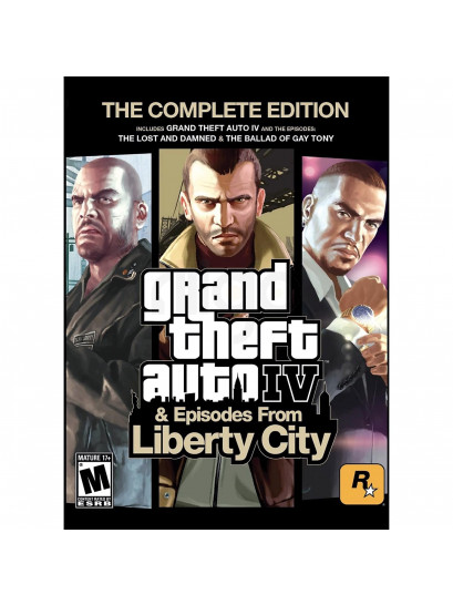 משחק Grand Theft Auto IV - GTA 4 - Complete Edition - למחשב | Rockstar רישיון דיגיטלי