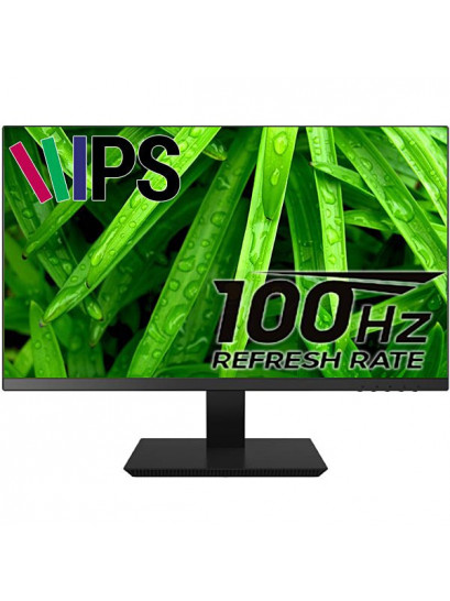 מסך מחשב Solid H2391P FHD 23.8 IPS 5Ms VGA HDMI frameless 100Hz Black