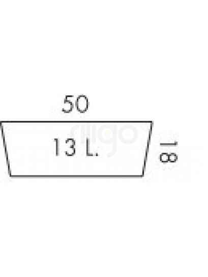 עציץ ניקולי מיסיה R4550 - במגוון צבעים