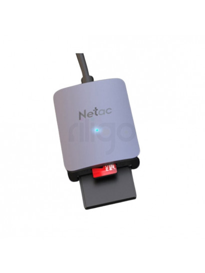 קורא כרטיסים usb 3.0 Type-C mSD/SD Netac 