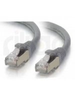 כבל רשת 1.5 מטר CAT5e מסוכך אפור