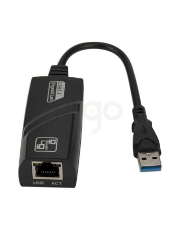 מתאם רשת מ- USB 3.0 ל- LAN RJ45 GIGABIT