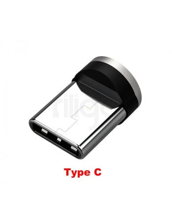 כבל טעינה מגנטי TYPE-C 2.4A לטלפון 1 מטר KEYSION - אדום