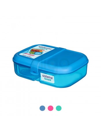קופסת אוכל | קופסת אוכל 1.1 ליטר sistema RIBBON במבחר צבעים