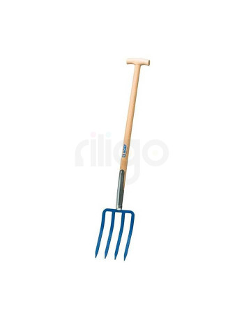 קלשון חפירה איכותי וחזק כולל ידית עץ AGEF