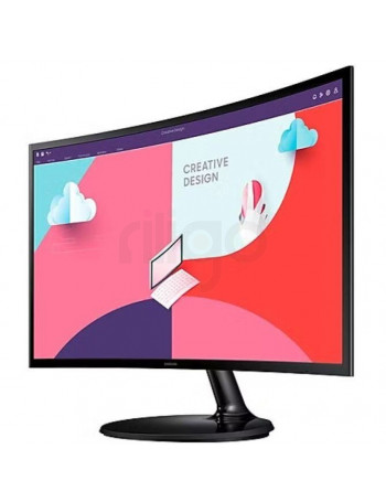 מסך מחשב קעור Samsung Essential S3 S36C 23.8 FHD VA AMD FreeSync 4ms