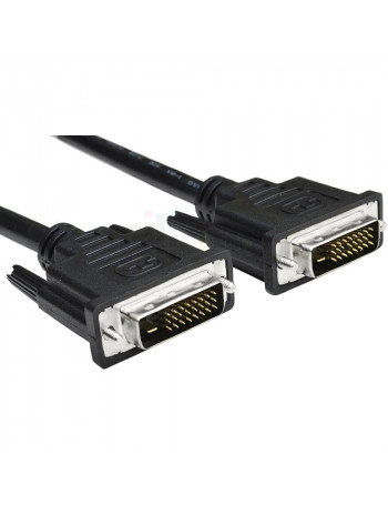 כבל מסך DVI 24+1 זכר-זכר מוליך 24AWG - 15 מטר