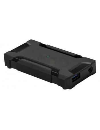 מתאם לכידת HDMI ל-USB3.0, להעברת תכני HD למחשב, עם HDMI LOOP OUT ו-MIC IN, תומך 4K@60HZ (לא לממירי כבלים)