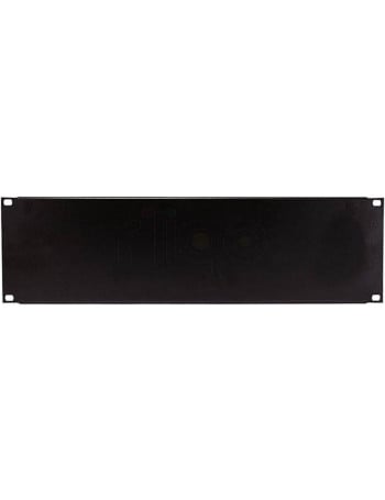 פנל עיוור 19'' 3U מתכתי שחור