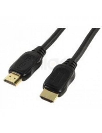 כבל HDMI שחור עם מחברים מוזהבים, תקן 2.1, באורך 10 מטר